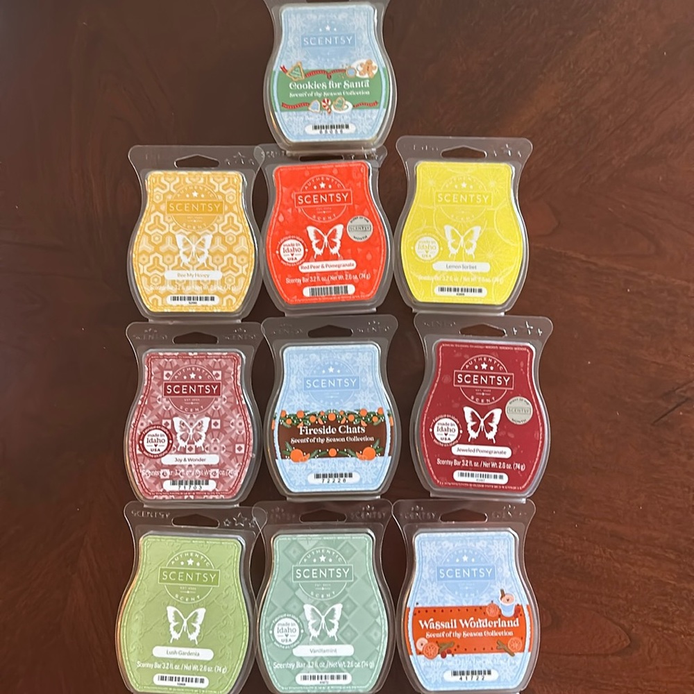 Bundle of 10 Scentsy Wax Bars